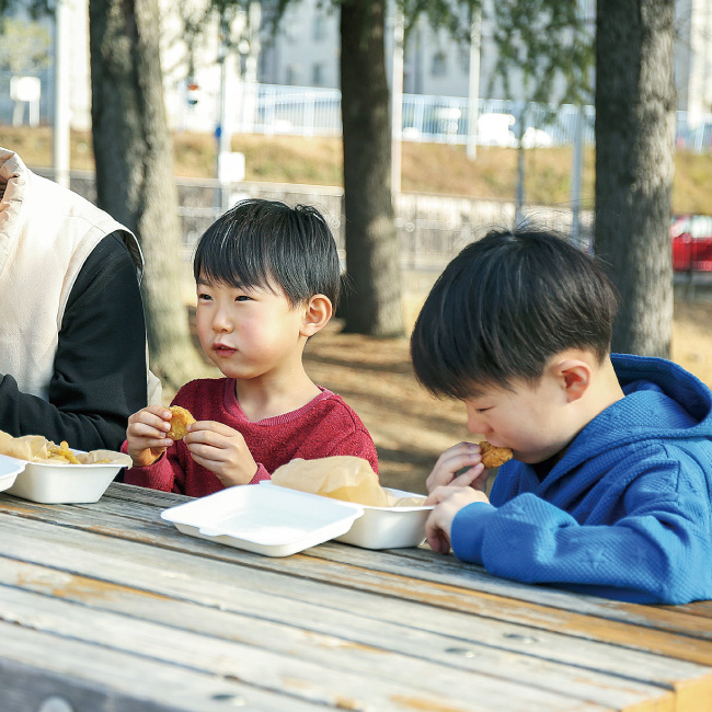 子育て環境がいいんです